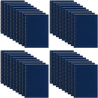 Yahenda 36 Pcs Spiral Notebook Bulk A5 Journal Lined 8.3'' x 5.5'' Writing Composition Paper Small Notepad Subject Notebook for Students Office Business Back to School Supplies (Deep Blue)