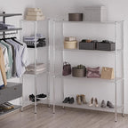 Regal Altair Wire Shelving Kit | NSF Commercial Storage Rack Unit (4-Tier | 74" Height, 18" Deep x 54" Wide)