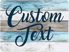 Custom Sign, Custom Street Sign, 11 Font Colors, 13 Font Styles, 4 Hole Options, 22 Sizes, 18x24 Inches, Rust Free DiBound, Fade Resistant, Made in USA by My Sign Center (Coastal)