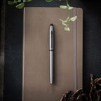 Cross Century II Refillable Fountain Pen, Fine Nib, Includes Luxury Gift Box - Translucent Cobalt Blue Lacquer