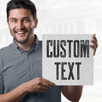 Custom Sign, Custom Street Sign, 11 Font Colors, 13 Font Styles, 4 Hole Options, 22 Sizes, 12x12 Inches, Rust Free DiBound, Fade Resistant, Made in USA by My Sign Center (Concrete)