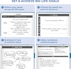 Clever Fox Planner Large – Undated Weekly & Monthly Planner for Productivity, Time Management & Goals – Organizer Journal – 7x10” (Dark Blue)