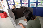 Pacon Privacy Boards, White, 48" x 16", 4 Boards (3782)