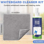 Dansib 6 Pack Whiteboard Cleaner Spray 8.5oz Dry Erase Board Cleaner with 4 Cloths Non Toxic Dry Erase Cleaner Removes Stubborn Marks from Whiteboards