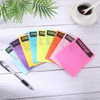 9 Pcs Colorful Phone Message Pad, 5.1×3.9 Inch Message Sticky Notes, Self-Adhesive Sticky Notes, Fluorescent Color Telephone Note for Office School Home, 50 Sheets/Pack (9 Colors)