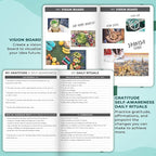 Clever Fox Planner – Undated Weekly & Monthly Planner for Productivity, Time Management & Goals – Organizer Journal – A5 (Turquoise)