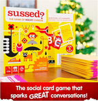 SUSSED The Wacky ‘What Would You Do?’ Social Card Game - Kids Stocking Stuffer & Family Travel Game for Boys & Girls - Fun & Easy to Play - All Ages 6 and Up - Hello Yellow Deck
