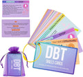 DBT Skills Coaching Cards with Guided Examples & Goals – 25 Flashcards for Emotional Regulation, Stress Relief & Coping Tools – for Teens & Adults