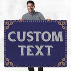 Custom Sign, Custom Street Sign, 11 Font Colors, 13 Font Styles, 4 Hole Options, 22 Sizes, 36x48 Inches, Rust Free DiBound, Fade Resistant, Made in USA by My Sign Center (Fauxsaic 1)