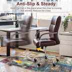 Anidaroel 36"x60" Chair Mat for Hardwood Floor, Anti-Slip Desk Chair Mat for Hardwood, Under Desk Rug for Rolling Chair, Low Pile Carpet Protector Mat for Office Chair