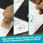 MaxMark Premium Refill Ink with Control Tip Bottle for Self-Inking Stamps, Red Color - 2 oz.