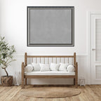 Amanti Art Silver Framed Magnetic Board 46x54 Oversize Vision Board for use with Magnets, 100% Metal Sheet to Display Items as Office Decor or for Home Organization in mudroom, Kitchen or Kids Room