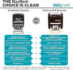 MaxMark 2000 Dater Self Inking Date Stamp - Black