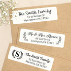 EDSG Personalized Return Address Labels, Custom Address Stickers on Sheets, Custom Address Stickers (99-990 Labels) (990)