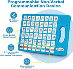 Joyreal AAC Device for Autism, Non Verbal Communication Tools for Speech Therapy & Stroke Rehab. Speech Communication Tablet, Autism Talking Aids with 8 Programmable Buttons (Blue)