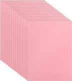 Guakicae 40 Sheets Candy Pink Cardstock 8.5 x 11 Scrapbooking Paper, 75lb Heavyweight Certificate Paper Card Stock for Wedding Invitations, School Crafting, Memus, Making Cards, Birthday Decorations