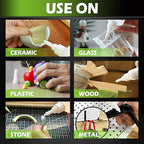 Medium Super Glue Kit, 113.6 Gram (4 oz) CA Glue with Anti-Clog Cap & Microtips for Woodworking, 3D Printing, Aquarium, Crafts, Plastic – Instant Cyanoacrylate Adhesive Repair Shoe, Ceramic, Glass