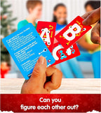 SUSSED The Wacky ‘What Would You Do?’ Card Game - Stocking Stuffer for Teens, Boys, Girls - Social Fun for Kids Ages 10+ & Adults - Great Conversation Starter - Cool Blue Deck