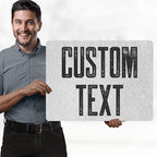 Custom Sign, Custom Street Sign, 11 Font Colors, 13 Font Styles, 4 Hole Options, 22 Sizes, 18x24 Inches, Rust Free DiBound, Fade Resistant, Made in USA by My Sign Center (Concrete)