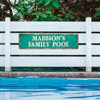 Custom Rustic Sign, Personalized Decor Street Signs Gift, 32x8 Inches, ACM, Fade Resistant, Made in USA