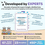 200 Kids Conversation Cards - Get Children to Enjoy Talking & Listening - Great for Road Trip & Family Dinners - A Way for Kids to Express Themselves
