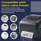 L LIKED 4" x 6" Direct Blank Thermal Shipping Labels with 450 per Roll - Compatible with Zebra 2844 ZP-450 ZP-500 ZP-505 (1 Rolls - 450 Labels)