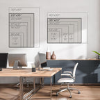 U Brands Magnetic Whiteboard 24" x 36", Black Wood Frame Dry Erase Board, Wall Mounted White Board for Office, Classroom, Home, Planning & Organization