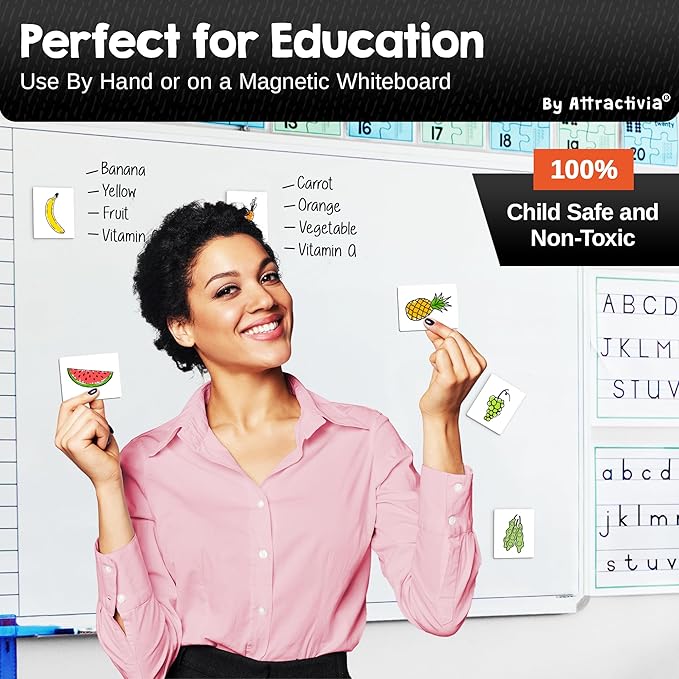 Dry Erase Magnetic Labels 2.8 x 1.8 in, Small Dry Erase Magnets, 40-Pack, White Erasable Write-On All-Purpose Labels, for Office, Education, Home, Whiteboard