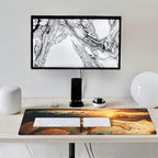 CANFLASHION Gaming Mouse Pad,Large Mouse Pads for Desk,Non-Slip Rubber Base Extended Mousepad,XXL Keyboard Mouse Mat,Computer Keyboard Desk Pad with Stitched Edges,35.4x15.8inch,Antique World Map