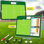 Torlam Magnetic Dry Erase Coach Board, Baseball, Soccer, Football, Basketball Coaching Clipboard