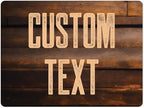 Custom Sign, Custom Street Sign, 11 Font Colors, 13 Font Styles, 4 Hole Options, 22 Sizes, 36x48 Inches, Rust Free DiBound, Fade Resistant, Made in USA by My Sign Center (Vintage Wood)
