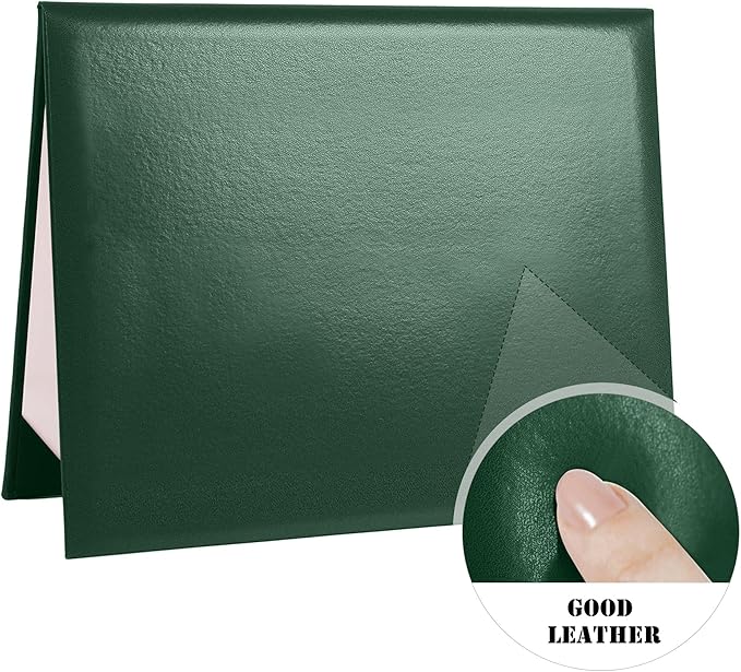 Diploma Cover 8.5” x11” Diploma Holder of Graduation Leatherette Padded Certificate（Tent Style),40-Pack