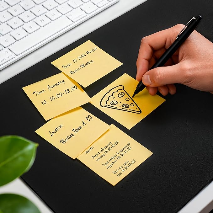 Jotsome Leather Desk Pad Mat, Non-Slip Desk Blotter Pad - Desk Protector for Office, Home, Laptop, and Desktop, Gift for The Holidays (Forest Green, 24" x 14")