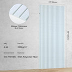 10 Pack Large Acoustic Panels,48 x 24 x 0.4 Inch Sound Proof Foam Panels for Walls，Premium Noise Dampening Panels,Sound Panels for Media Room, Office and Studio,White