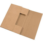 Tape Logic TLM17112BFK Easy-Fold Mailers, 17.25" x 11 1/4" x 2", Kraft (Pack of 50)