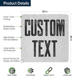 Custom Sign, Custom Street Sign, 11 Font Colors, 13 Font Styles, 4 Hole Options, 22 Sizes, 30x30 Inches, Rust Free DiBound, Fade Resistant, Made in USA by My Sign Center (Concrete)