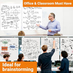 AFMAT Tabletop Sticky Easel Pad & Dry Erase Board 2 in 1, 20 x 23 in Portable Easel Stands for Teachers, Super Sticky & Bleed-Resistant, Ideal for Meetings/Training/Presentation, 20 Sheets/Pad, 6 Pads