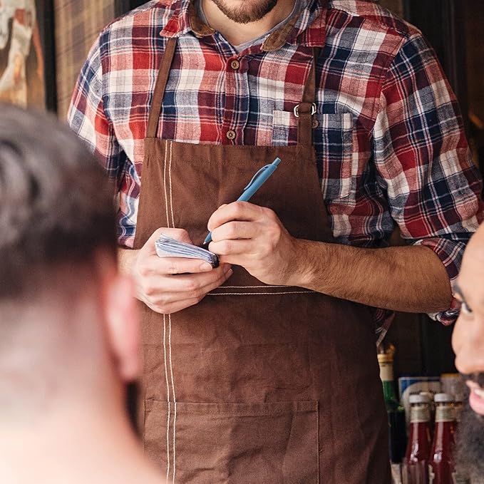 deegtran Pens Bulk, 50 Pack No Bleed Click Pens, Wholesale Retractable Ballpoint Pens, Pen Medium Point, Smooth Ink Pen, 1.0MM Blue Ink