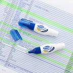 BAZIC Products Correction Pen – Corrections Fluid, Precise Metal Tip White Out, Ideal for School & Office Supplies, Alternative to Correction Solution, 2/Pack, 2-Packs