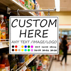 Custom business signs-36×30inches-Large size,Optional reflective,Strong and durable,for Wall decoration, Advertising, House rental