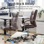 Anidaroel Office Chair Mat for Hardwood/Tile Floor, 36"x48" Desk Chair Mat for Office Gaming, Under Desk Rug for Rolling Chair, Anti-Slip Computer Chair Mats, Low-Pile Carpet Protector Rug