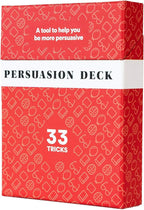 BestSelf Persuasion Deck - Persuasion Skill Cards to Master Persuasion Tricks with 33 Prompts