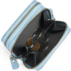 GOIACII Small Genuine Leather Wallet for Women, RFID Blocking Credit Card Holder Wallet