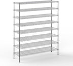 Regal Altair 18" Deep x 60" Wide x 74" Height Wire Shelving Kit | 8-Tier | NSF Commercial Storage Rack Unit