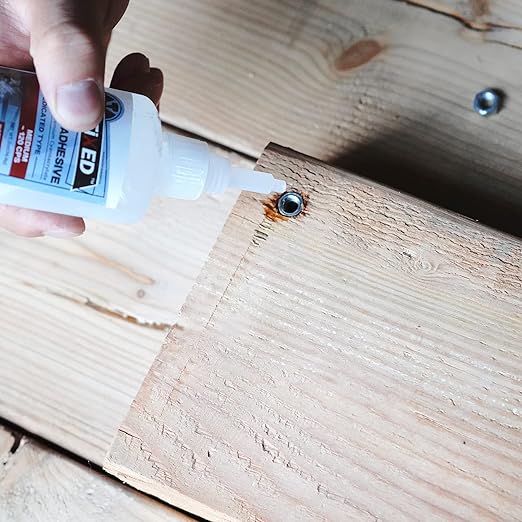 CYAFIXED CA Glue for Woodworking - 2 Bottles Thin Viscosity 2 oz with 1 oz Medium Viscosity and 1 oz Ultra Thick Viscosity, Cyanoacrylate Adhesive for Woodturning, Wood Bonding and Gap Filling