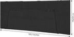 Modern Household Innovations Under Desk Privacy Panel 59 in. Wide Modesty Panel for Desk - 17 in. Tall Desk Skirt for Office Desk with Cable Management Net Perfect for 60 in. Work Station