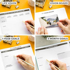 Clever Fox Planner PRO – Weekly & Monthly Life Planner to Increase Productivity, Time Management and Hit Your Goals, 8.5x11″ (Turquoise)