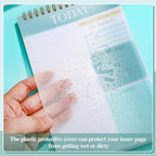 Thboxes 2 Packs To Do List Notepad, 104 Pages To Do List Notebook A5 Undated Daily Planner Notepad with Task Checklist Home Office School Supplies