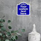 Custom Sign, Custom Indoor/Outdoor Decorative Sign，Aluminum Weatherproof Metal Sign Multiple Sizes, Customize for Office, Business, Workplace, office, Home, Delivery Signs
