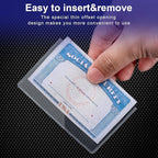 20 Pack Social Security Card Protector Medicare New Credit Card Holder,24 Mil Soft Clear Card for Waterproof SSN Card Protector，ID/Debit/Credit Card Covers